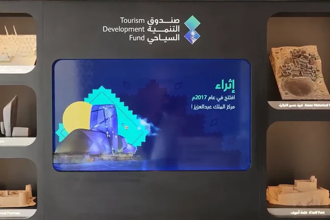 Interactive Touch Wall