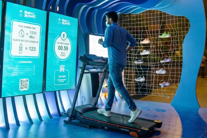 Interactive Treadmill